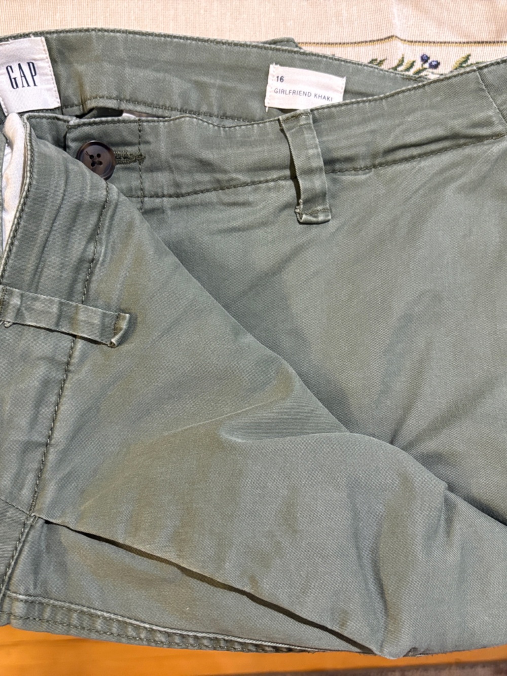 GAP Olive Green Casual Pants